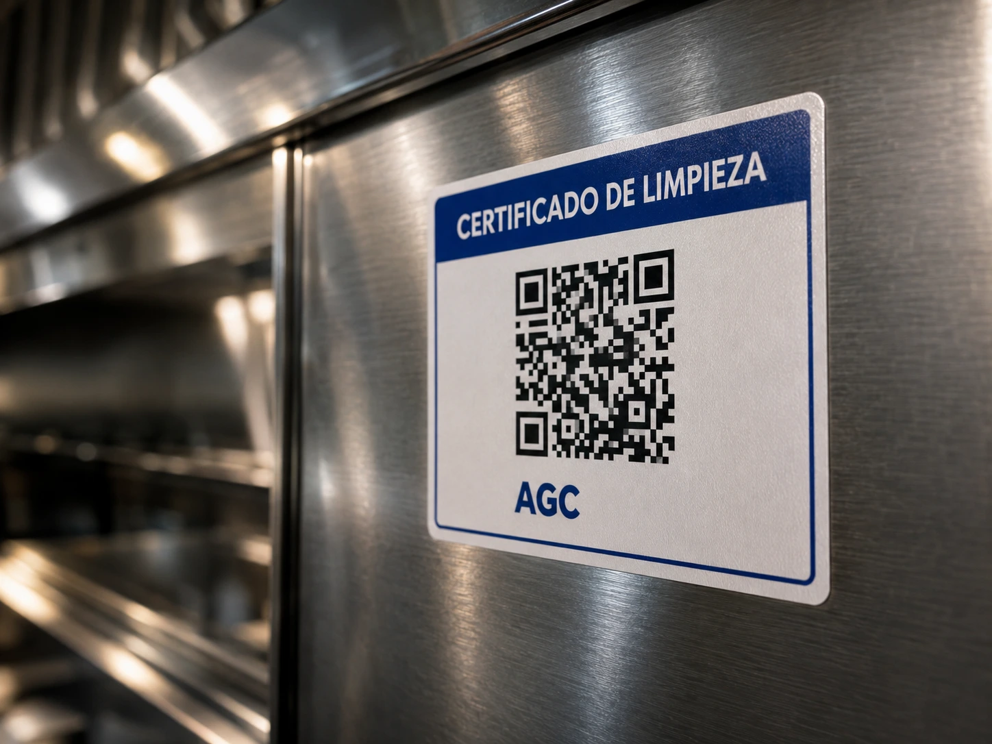Oblea QR de Limpieza de Campanas AGC CABA