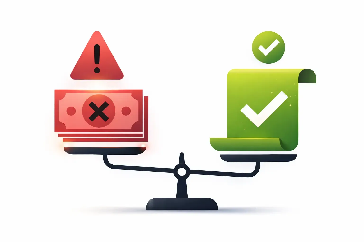 Infografía comparativa de multas vs inversión en plan de evacuación