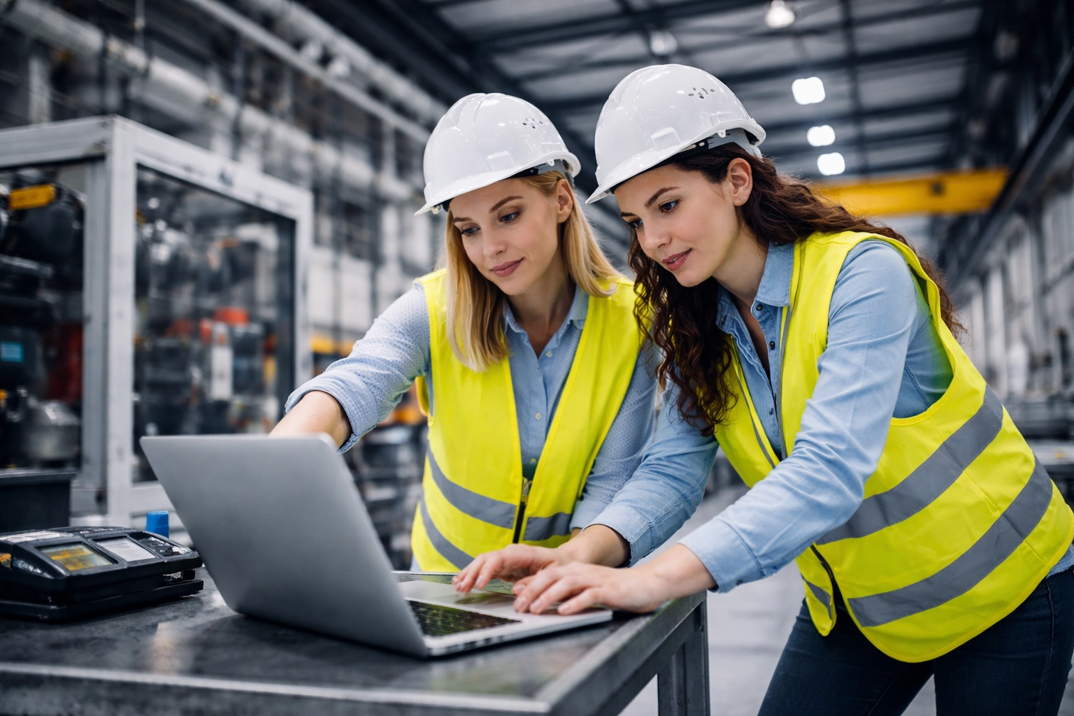 Equipo de profesionales en Seguridad e Higiene realizando auditoría
